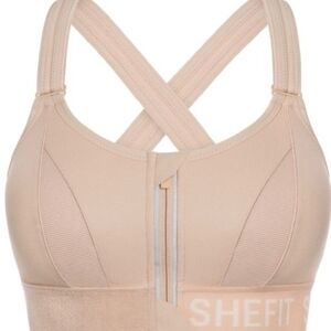 SHEFIT Women's Beige Sports Bra